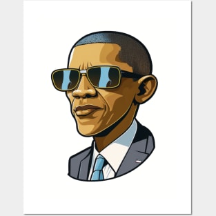 Barack Obama Coolest President Posters and Art